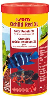 SERA Cichlid Red XL hrana za vece ciklide mesojede, u granulama 330g/1000ml