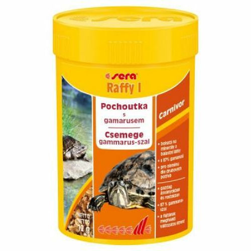 SERA Raffy L Nature hrana za kornjace od susenih racica 12g/100ml