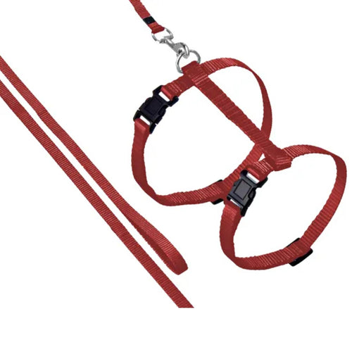FLAMINGO Am sa povodnikom za macke ArtSportiv Plus Crveni 10mm/110cm