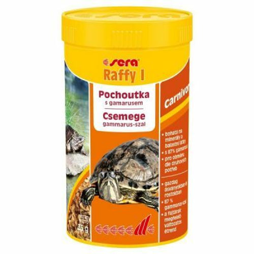 SERA Raffy L Nature hrana za kornjace od susenih racica 35g/250ml