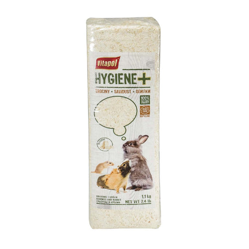 VITAPOL Hygiene+ Piljevina za glodare Natural XXL, 4,1kg/56L