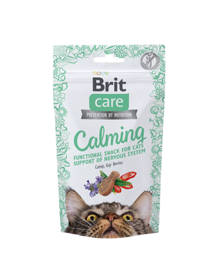 BRIT CARE Calming, funkcionalna poslastica za mačke, 50g