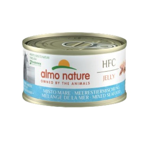 OUTLET ALMO NATURE HFC Jelly konzerva za mačke, morski plodovi, 70g