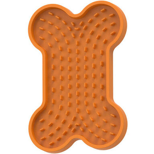 ALL4PAWS Bone Appetit Podloga za sporo hranjenje LickMat Kost, M, 28x19x1,5cm