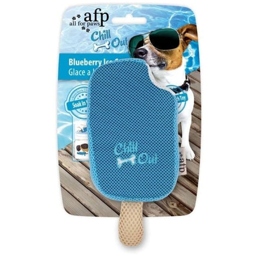 ALL4PAWS ChillOut Igracka za pse Sladoled, Plavi, 20x9x3cm