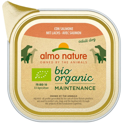 ALMO NATURE Biorganic Pasteta za pse s lososom, 100g
