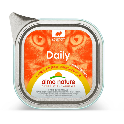 ALMO NATURE Daily Pasteta za macke s piletinom, 100g