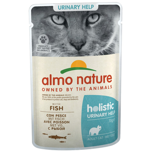 ALMO NATURE Holistic kesica za macke Urinary help, Riba, 70g