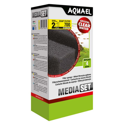 AQUAEL Rezervni filter ulozak, sunđer Asap, Standard (2kom)