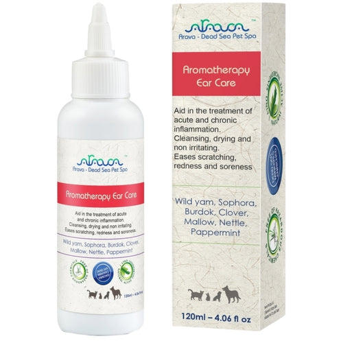 ARAVA Aromatherapy Ear Care, losion za ciscenje usiju pasa i macaka, 120ml