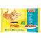 FRISKIES Multipack za mačke Losos/Tuna/Sardina/Bakalar u sosu 4x85g