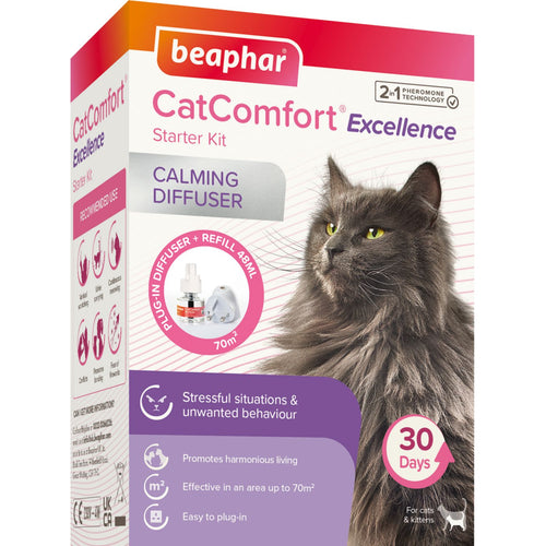 BEAPHAR Comfort Starter Kit difuzer i rastvor za macke, prevencija stresa, 48ml