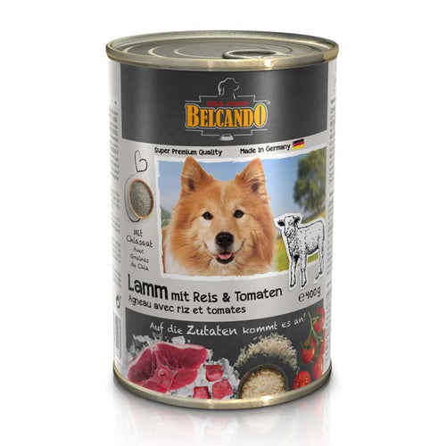 BELCANDO Adult s jagnjetinom, pirincem i paradajzom, 400g