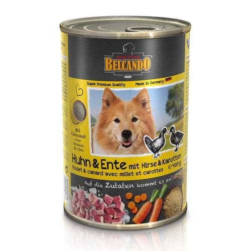 BELCANDO Adult s piletinom, pacetinom i prosom, 400g