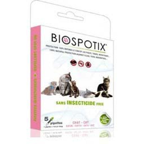 BIOSPOTIX Ampule SpotOn za macke antiparazitske 5x1ml