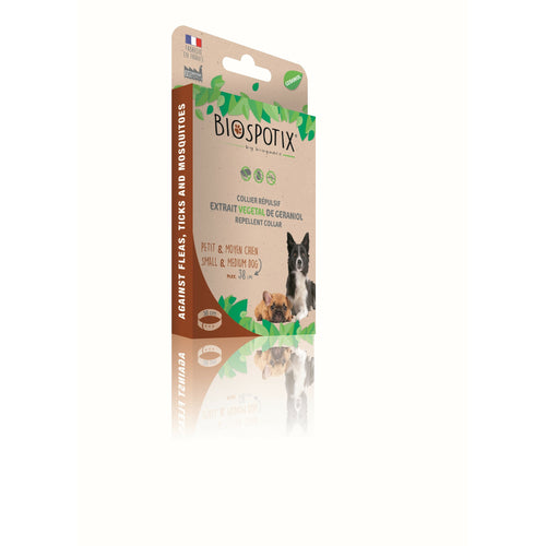 BIOSPOTIX Ogrlica za pse antiparazitska Small (do 20 kg) 38cm