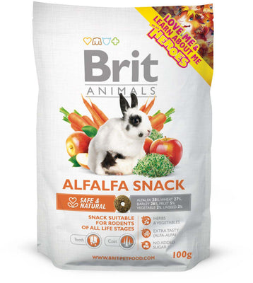 BRIT ANIMALS Alfa Alfa Snack Poslastica za glodare, 100g