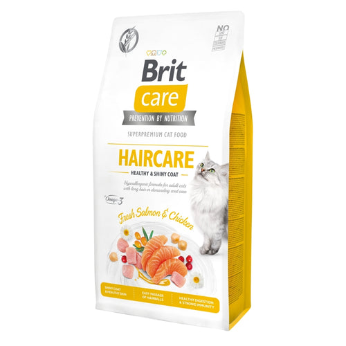 BRIT CARE Cat Haircare Healthy&Shiny Coat, bez zitarica
