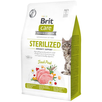 BRIT CARE Cat Sterilized Immunity Support, bez zitarica