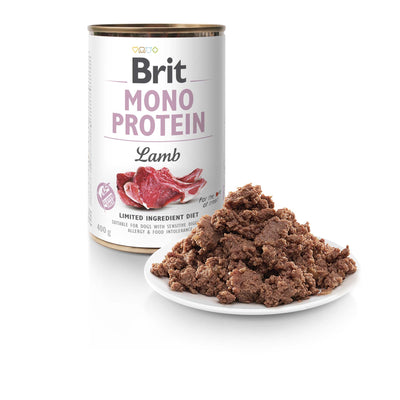 BRIT Mono Protein, s jagnjetinom, bez zitarica, 400g