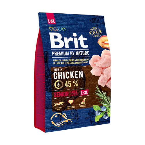 BRIT PREMIUM by Nature Senior Large & Extra Large Breeds, 3kg