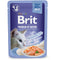 BRIT PREMIUM kesica, nežni fileti u želeu s lososom, 85g