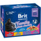 BRIT PREMIUM kesice, sočni komadići, family obrok, 12x100g