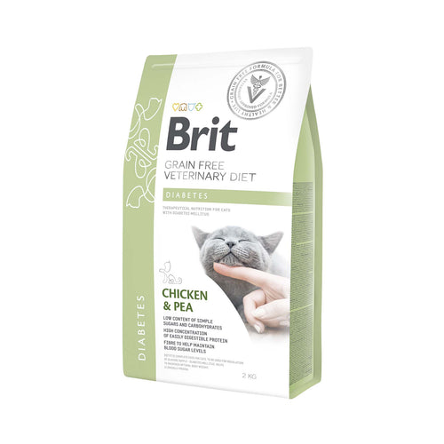 BRIT VD Cat Diabetes, regulacija snabdevanja glukozom, bez zitarica