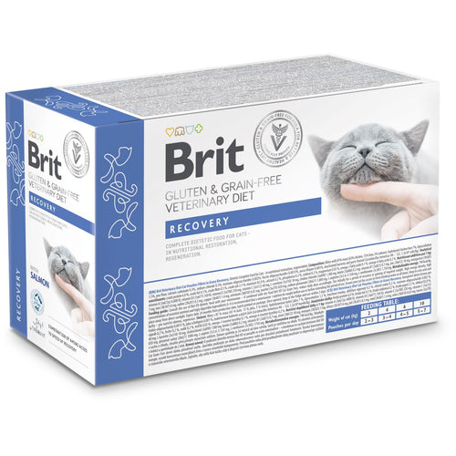BRIT VD Cat Recovery, za nutritivni oporavak, bez zitarica, 12x85g