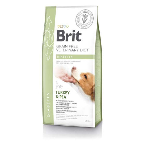 BRIT VD Dog Diabetes, regulacija snabdevanja glukozom, bez zitarica