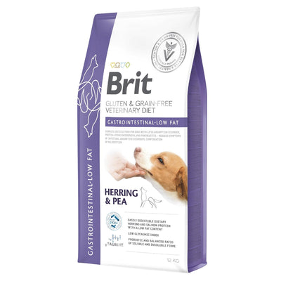 BRIT VD Dog Gastrointestinal Low fat, kod poremecaja varenja, bez zitarica, 12kg