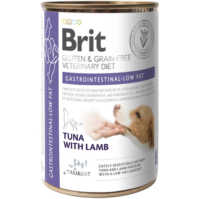 BRIT VD Dog Gastrointestinal Low Fat, kod poremecaja varenja, bez zitarica, 400g