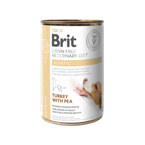 BRIT VD Dog Hepatic, podrska funkciji jetre, bez zitarica, 400g
