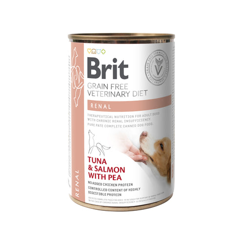 BRIT VD Dog Renal, kod hronicne insuficijencije bubrega, bez zitarica, 400g