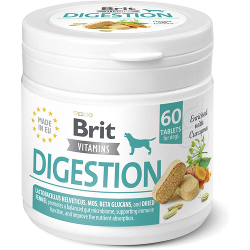 BRIT Vitamins Digestion, dodatak prehrani za pse, 60tbl, 120g
