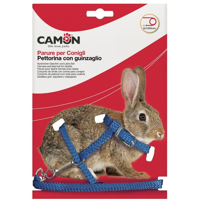 CAMON Am sa povodnikom za kunice Basic Rabbit 8x1200mm, raznih boja