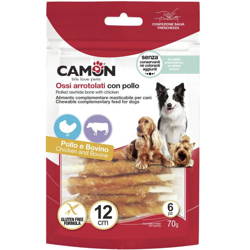 CAMON Rollie Chew Poslastica za pse Stapici s Piletinom