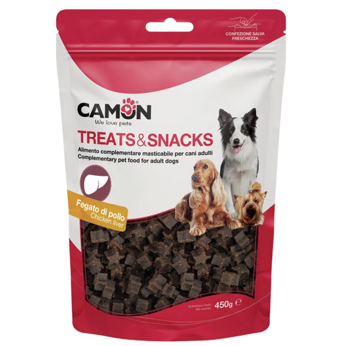 CAMON SnackBox Poslastice za pse Zvezdice, sa aromom piletine, 450g