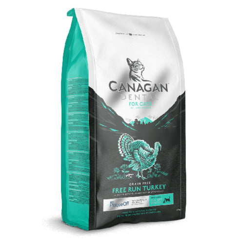 CANAGAN Dental, curetina iz slobodnog uzgoja, za macke, bez zitarica, 1,5kg