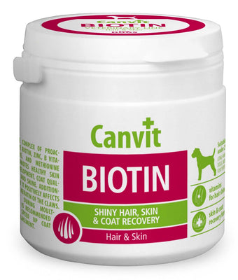 CANVIT Biotin tablete - Hair & Skin, za sjajnu dlaku, za pse