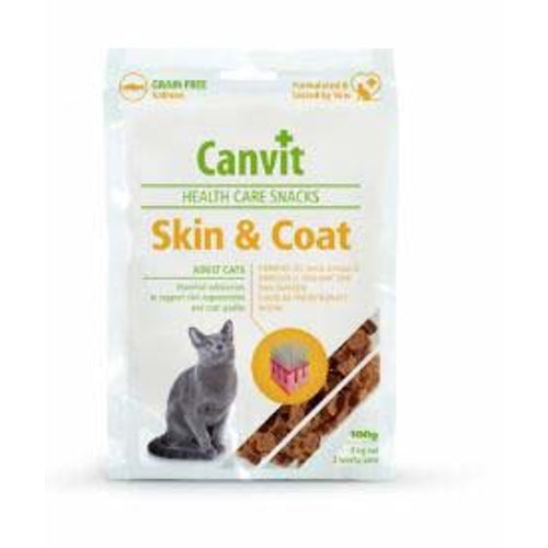CANVIT Skin & Coat  poslastica za macke s Lososom, bez zitarica 100g