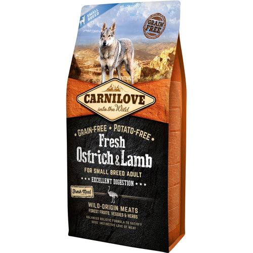 CARNILOVE Fresh Meso noja i jagnjetina, Small Breed, bez zitarica