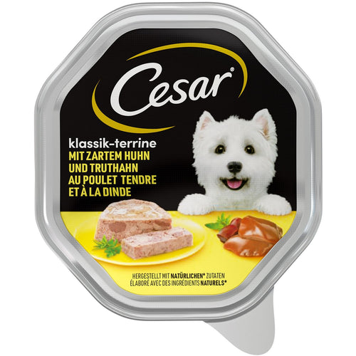 CESAR Classics Pasteta za pse s curetinom i piletinom, 150g