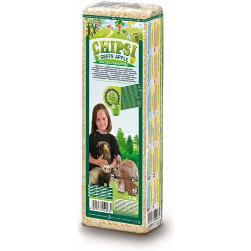 CHIPSI Piljevina za glodare Green Apple s Jabukom