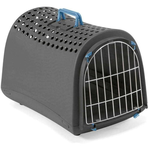 OUTLET IMAC Transporter Linus Braon/Crn -2nd Life Plastic- (do 5kg) 50x32x34,5cm
