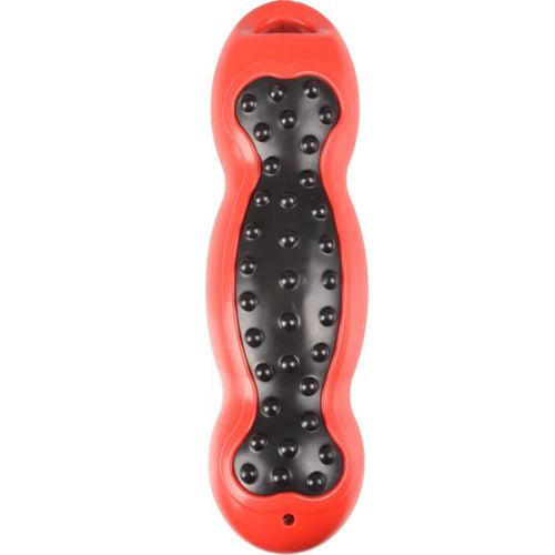 OUTLET FLAMINGO Igracka za pse Brutus palica, s drskom, TPR, zvucna, Crveno/Crna