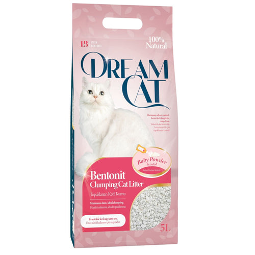 DREAM CAT Posip za macke, Baby Powder, grudvajuci