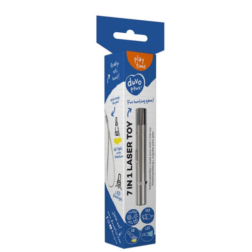 DUVO+ Igracka za macke Laser 7u1, LED Pokazivac i UV detektor