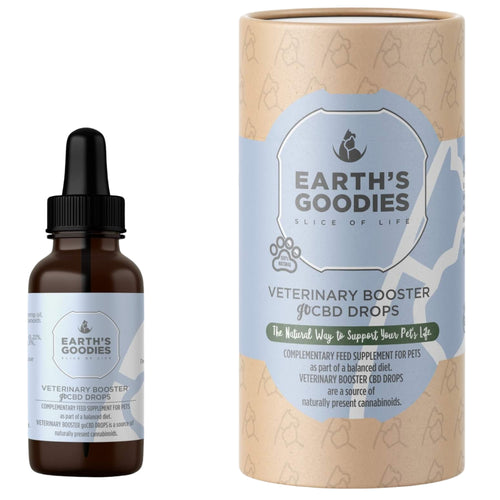 EARTHs Goodies Kapi za kucne ljubimce Veterinary booster GoCBD Drops 5%, 500mg