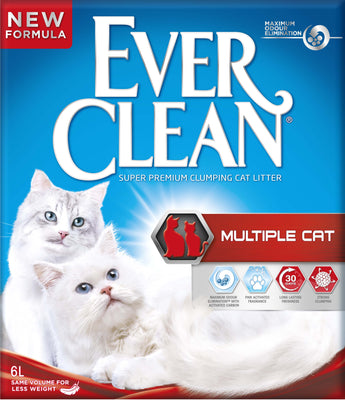 EVER CLEAN Posip za macke Multiple Cat, s mirisom, grudvajuci